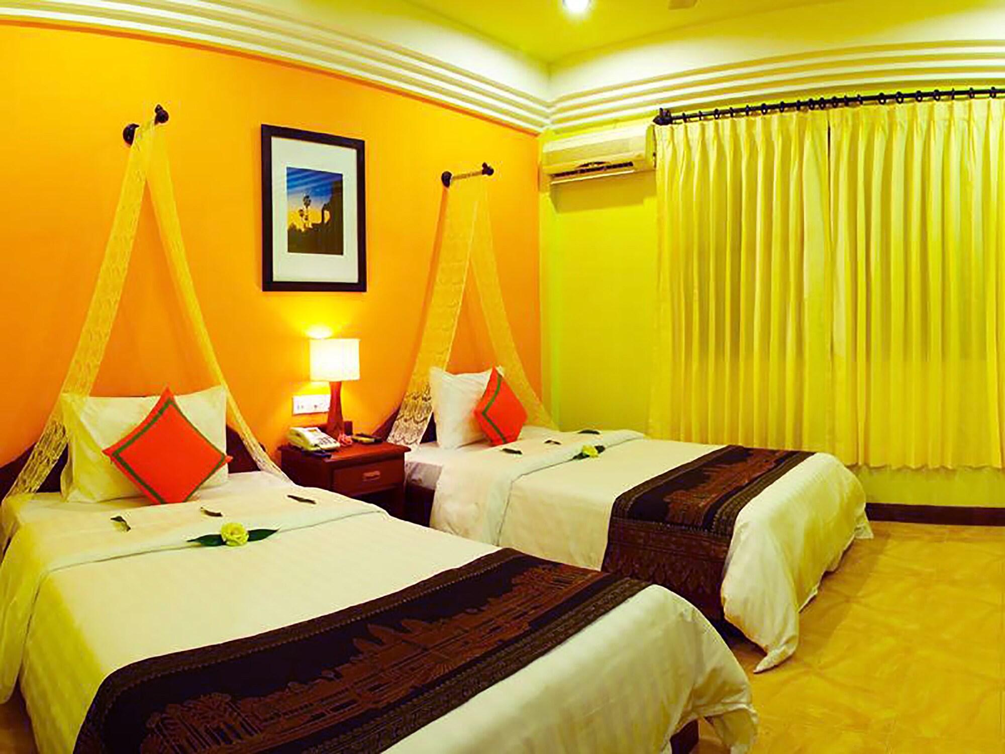 Banyan Leaf Hotel เสียมราฐ ภายนอก รูปภาพ